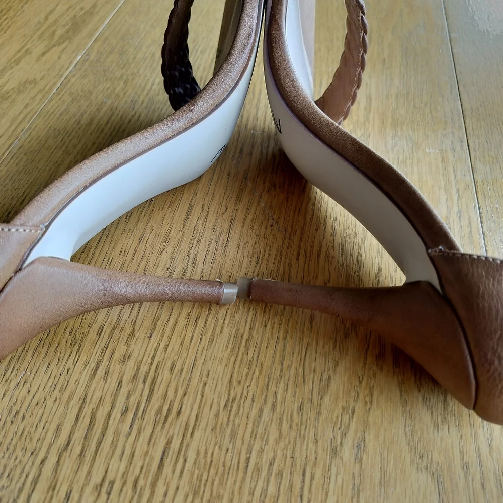 Madden Girl Heeled Sandals Brown Size 9